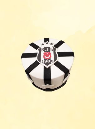 Beşiktaş Takım Temalı Özel Kutlama Pastası 