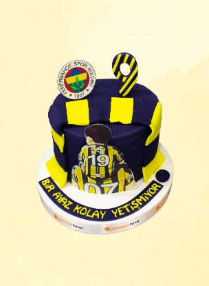 Fenerbahçe Futbol Takımı Atkı Temalı Pasta